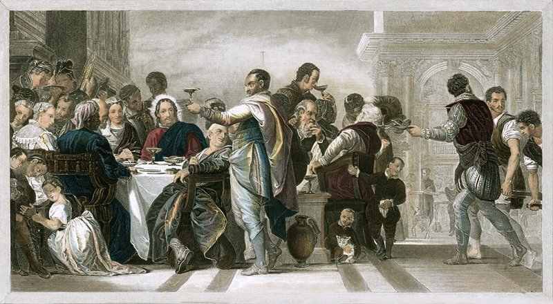 Házasság Kánában alkotó: Paolo Veronese