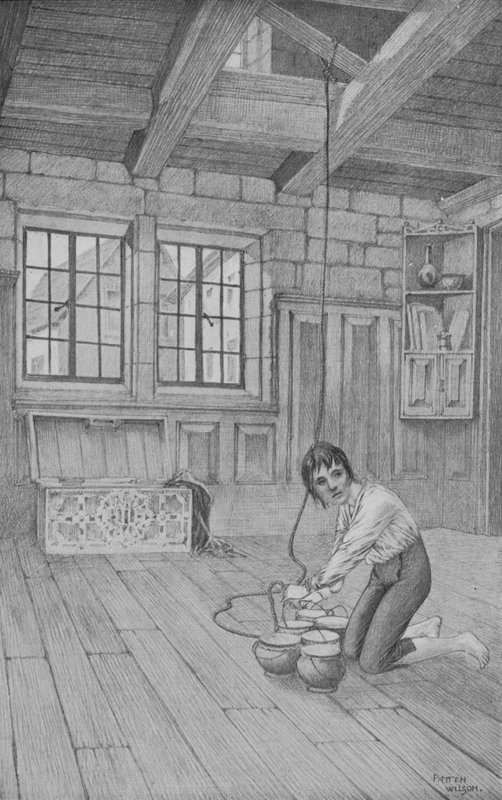 Cartouche és a méz (litho) alkotó: Patten Wilson