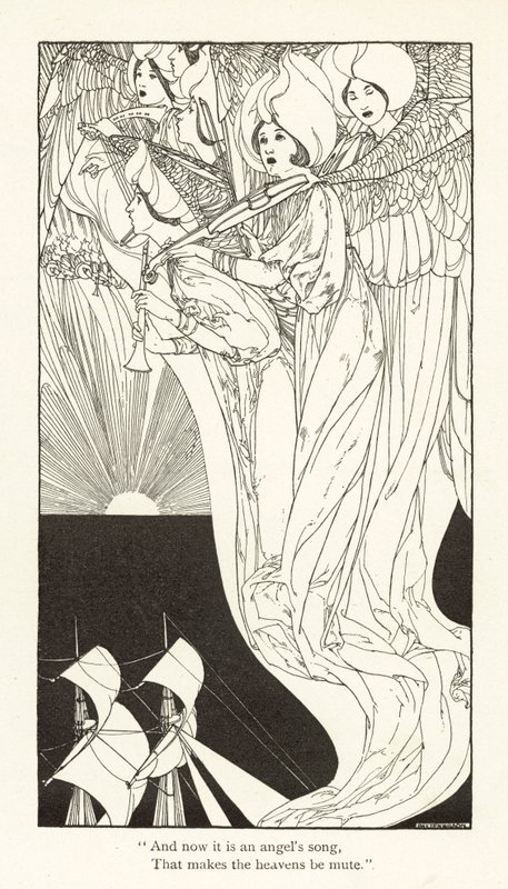 Rime of the Ancient Mariner (metszet) alkotó: Patten Wilson