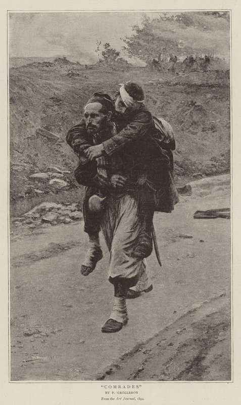 Elvtársak alkotó: Paul Louis Narcisse Grolleron