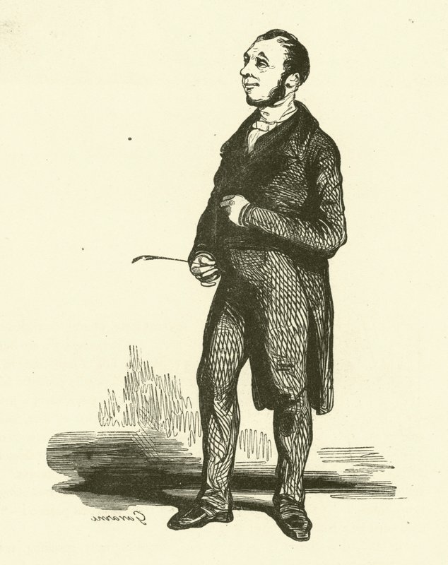 A közjegyző alkotó: Paul after Gavarni