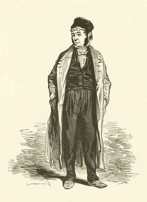 Az iskolamester alkotó: Paul after Gavarni