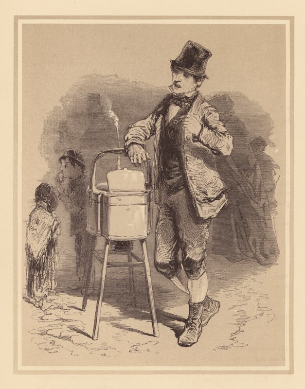 Gavarni Londonban: Gavarni Gavarni: The Potato-Can (litho) alkotó: Paul (after) Gavarni