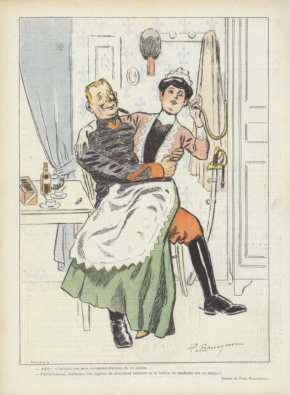 Illusztráció Le Rire alkotó: Paul Balluriau