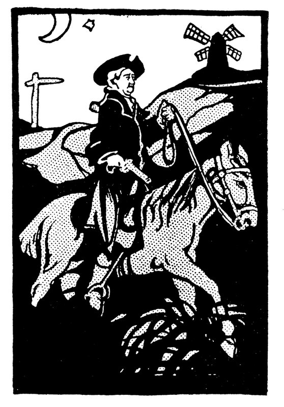 Highwayman (metszet) alkotó: Paul Hardy