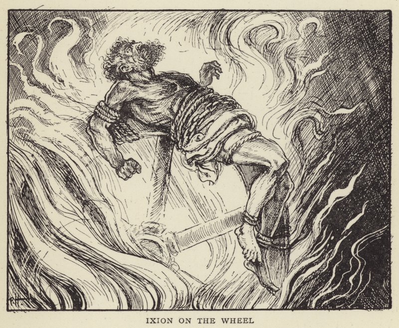 Ixion a keréken alkotó: Paul Hardy