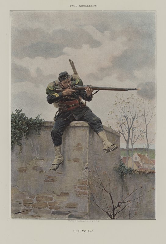 Itt vannak! alkotó: Paul Louis Narcisse Grolleron