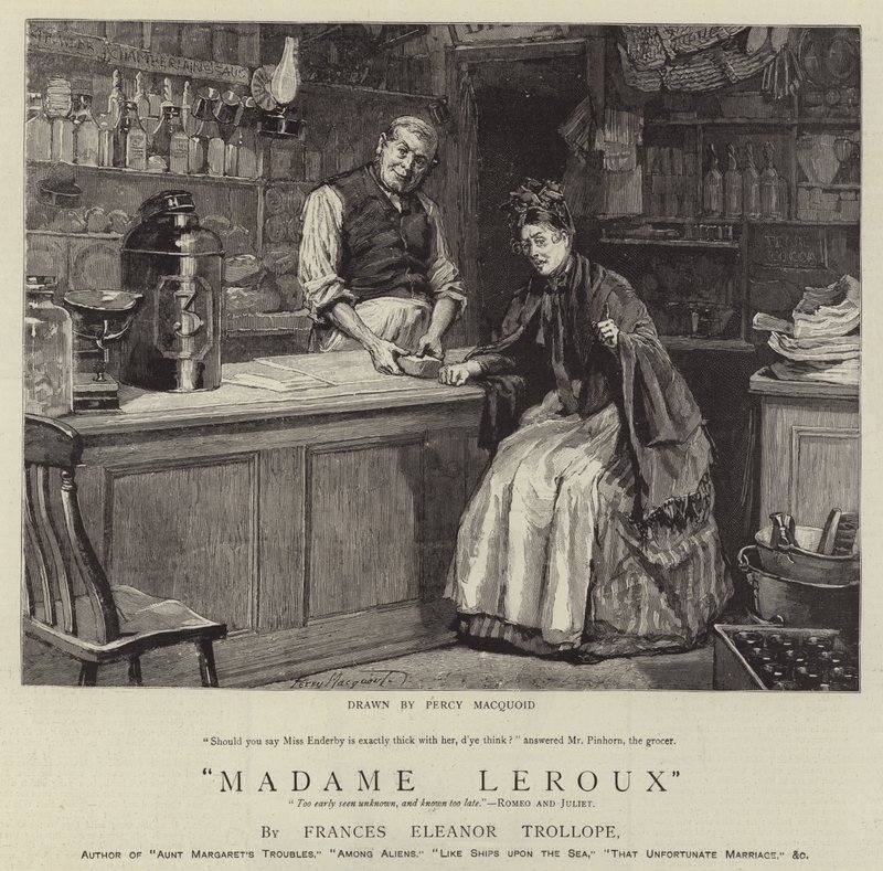 Leroux asszony alkotó: Percy Macquoid