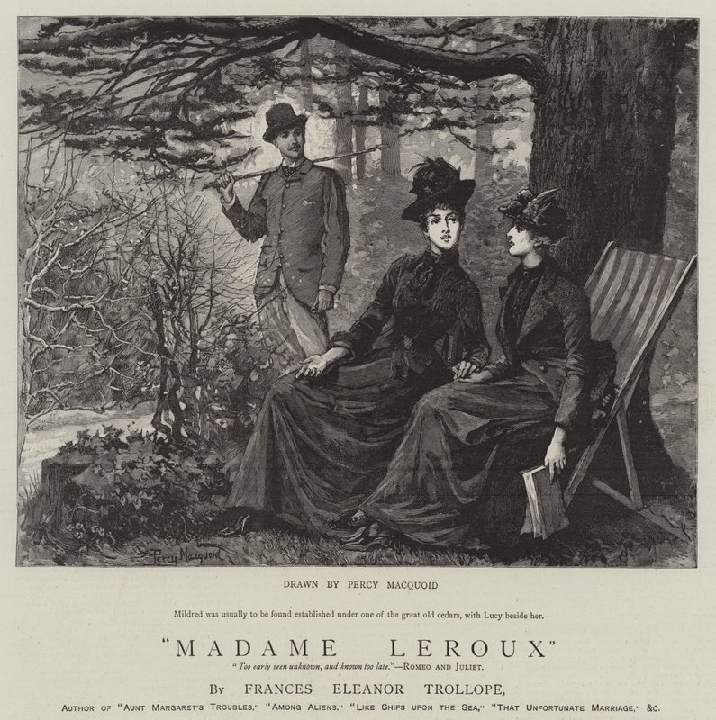 Leroux asszony alkotó: Percy Macquoid