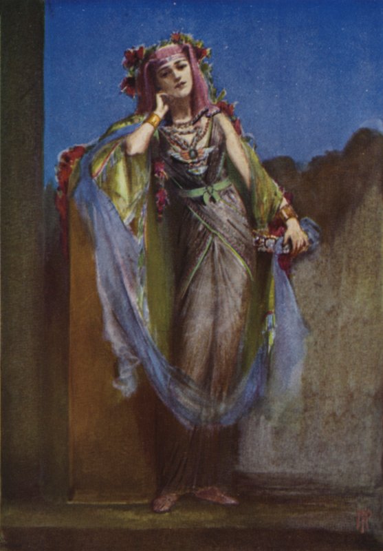 Egyiptomi táncos alkotó: Percy Anderson