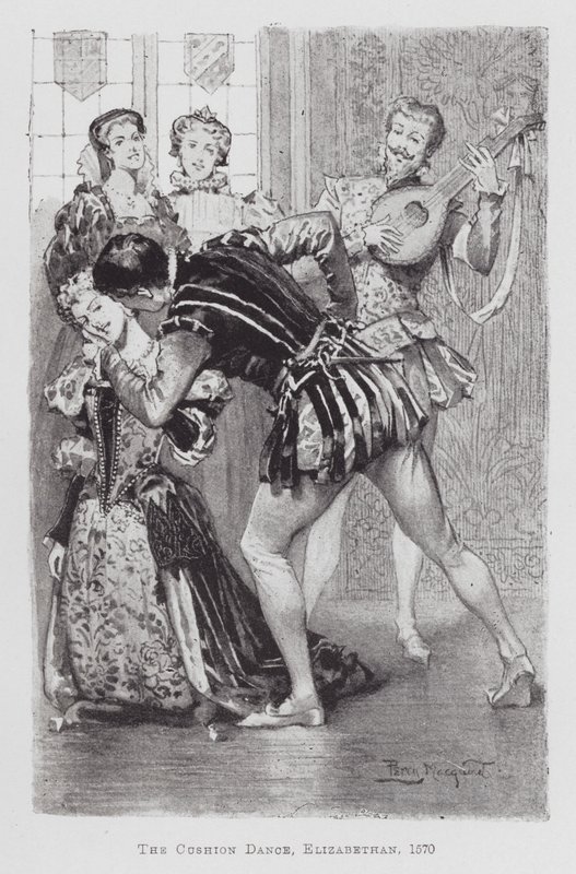 Tánc: The Cushion Dance, Elizabethan alkotó: Percy Macquoid