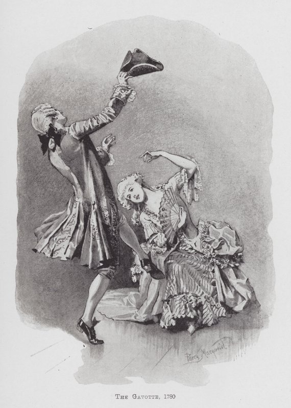 Tánc: A Gavotte alkotó: Percy Macquoid