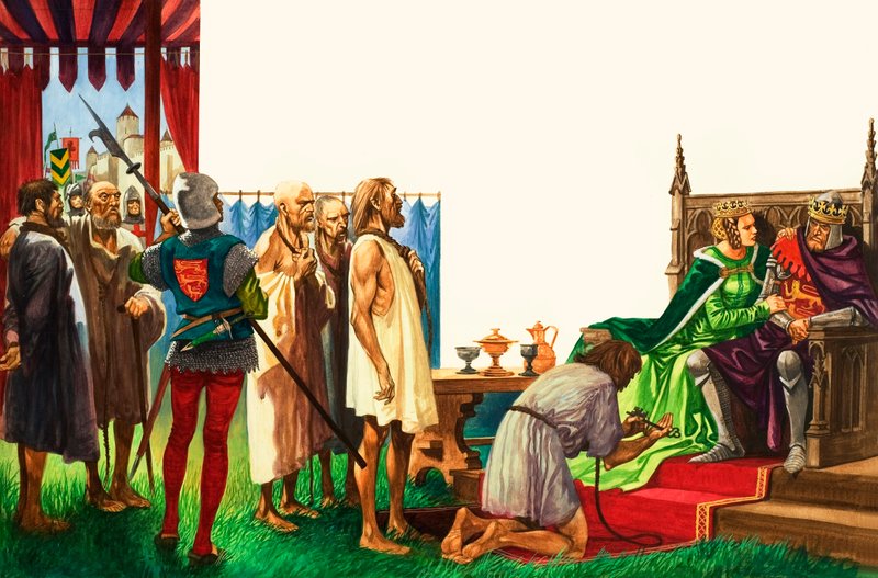 III. Edward király és a calais-i polgárok alkotó: Peter Jackson