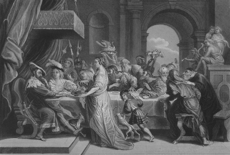 Keresztelő János halála alkotó: Peter Paul after Rubens