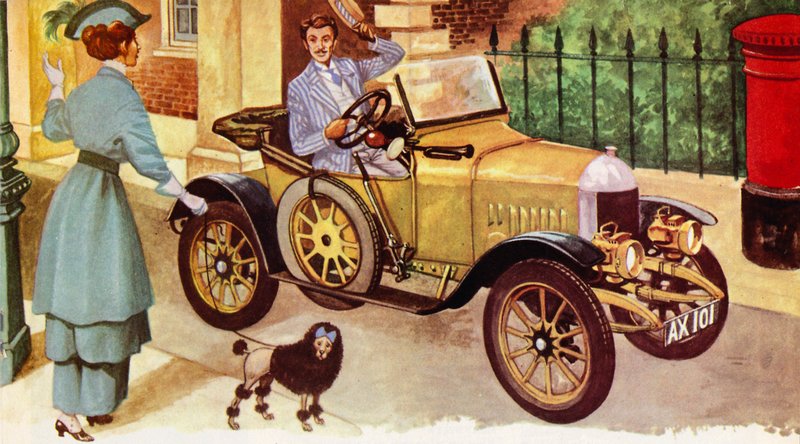 1914 Morris Oxford alkotó: Peter Jackson