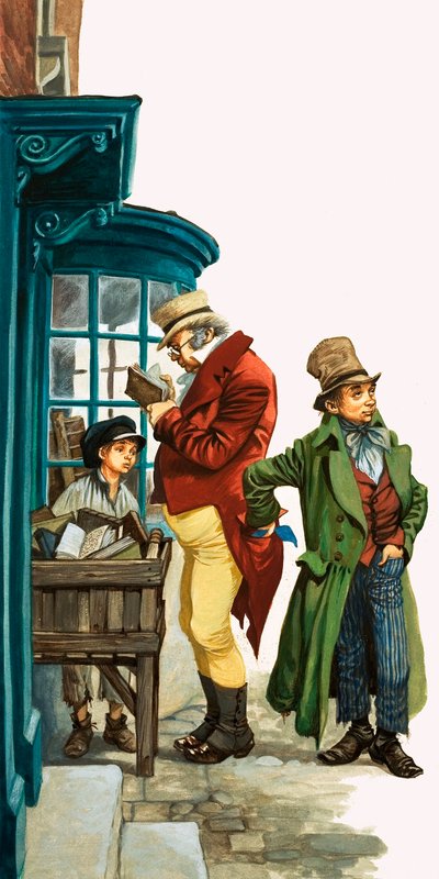 The Artful Dodger (guache papíron) alkotó: Peter Jackson