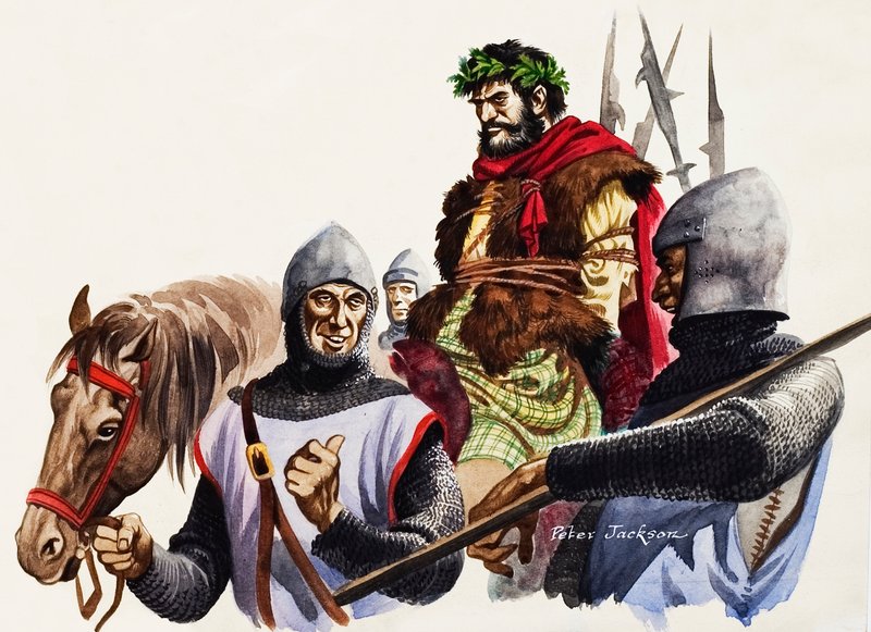 William Wallace fogságban való felvonulása alkotó: Peter Jackson