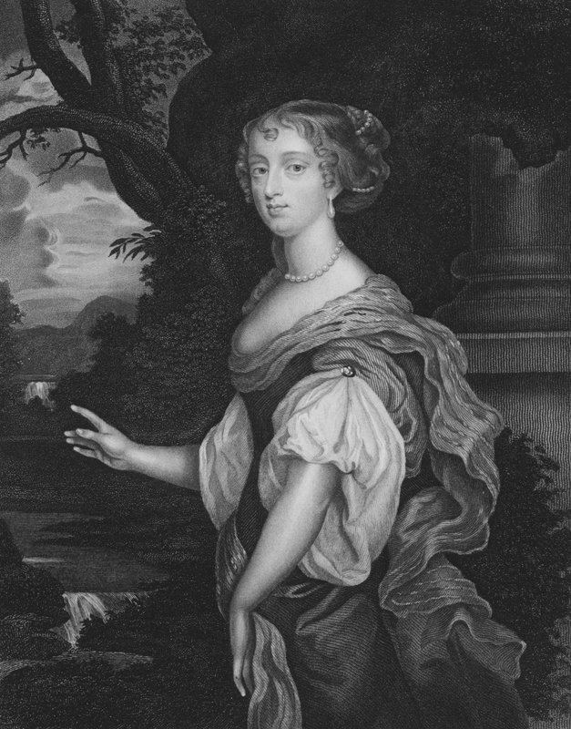 Erzsébet, Northumberland grófnője alkotó: Peter Lely