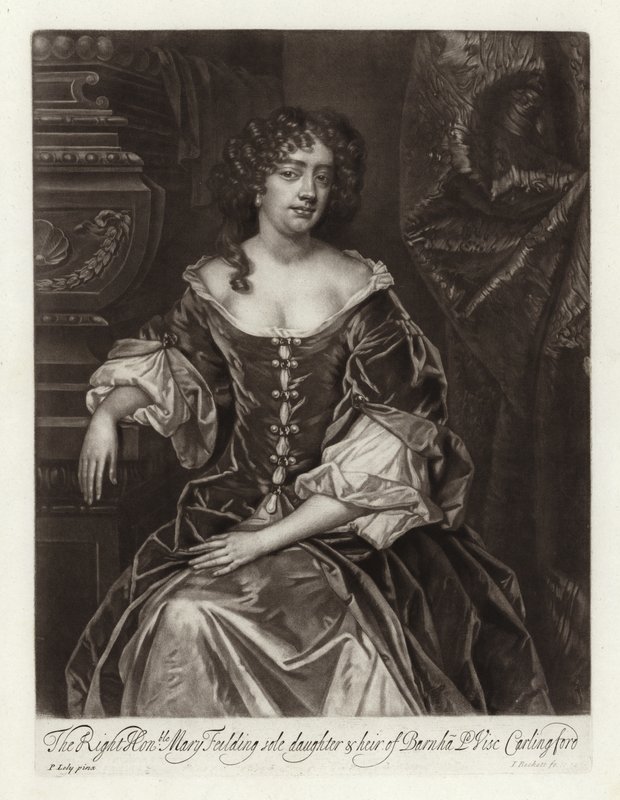 Mary Feilding portréja alkotó: Peter Lely