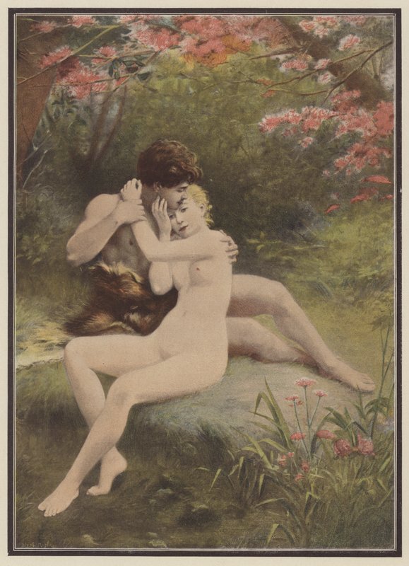 Tavasz (színes litó) alkotó: Pharamond Blanchard