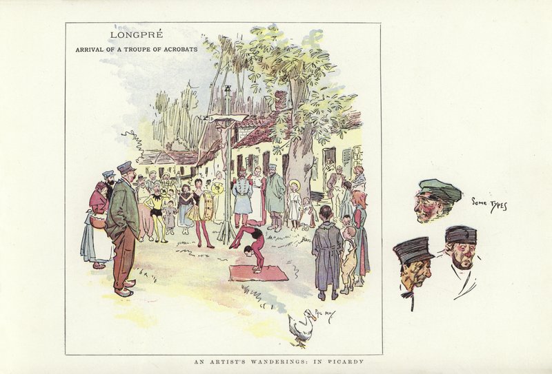 Egy művész vándorlása, Picardiában alkotó: Phil May
