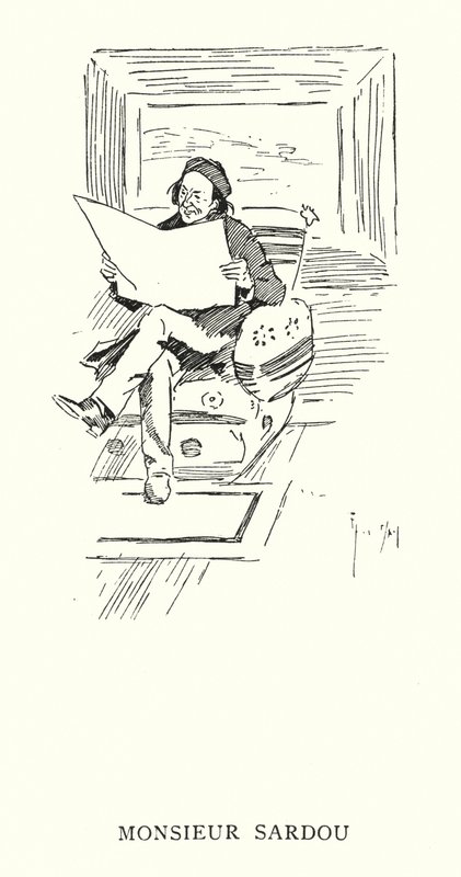 Mr. Sardou (litho) alkotó: Phil May