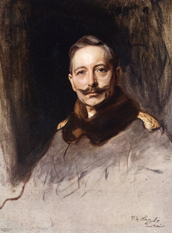 Vilmos császár II (színes litó) alkotó: Philip Alexius de Laszlo