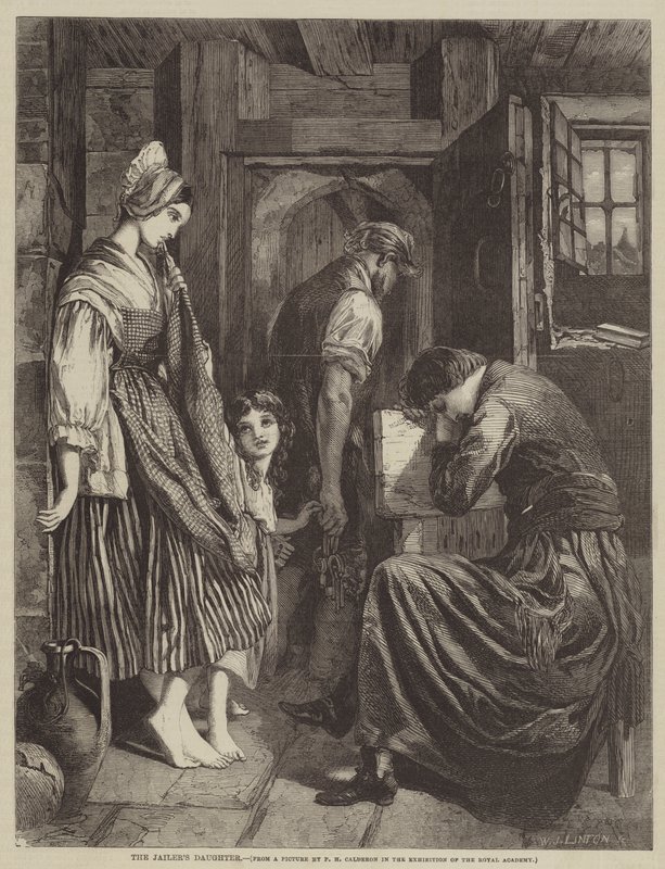 A börtönőr lánya alkotó: Philip Hermogenes Calderon