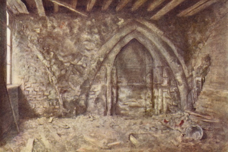 Medieval Arches, Ireland Yard, Blackfriars, 1900 alkotó: Philip Norman