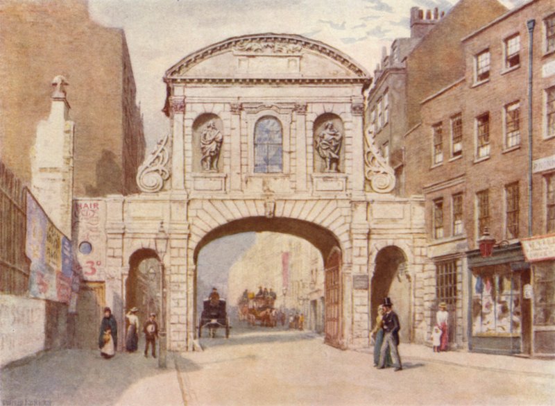 Temple Bar, 1876 alkotó: Philip Norman