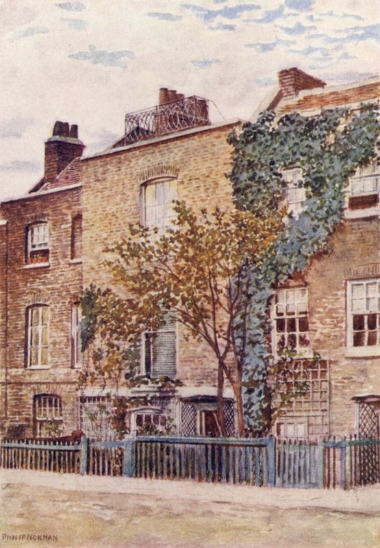 Turners House, Cheyne Walk, Chelsea, 1887 alkotó: Philip Norman