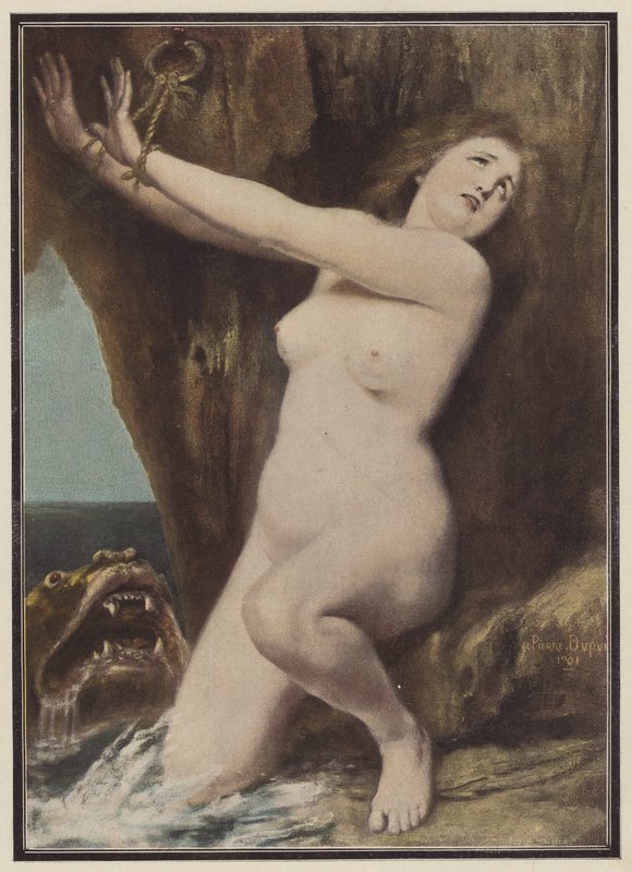 Androméda (színes litó) alkotó: Philippe Felix Dupuis