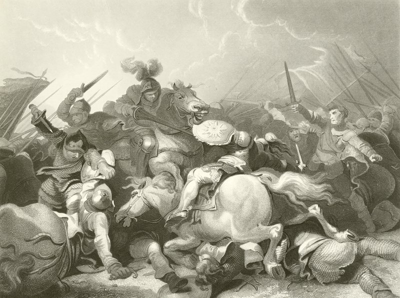 Bosworth Field-i csata alkotó: Philippe Jacques de Loutherbourg