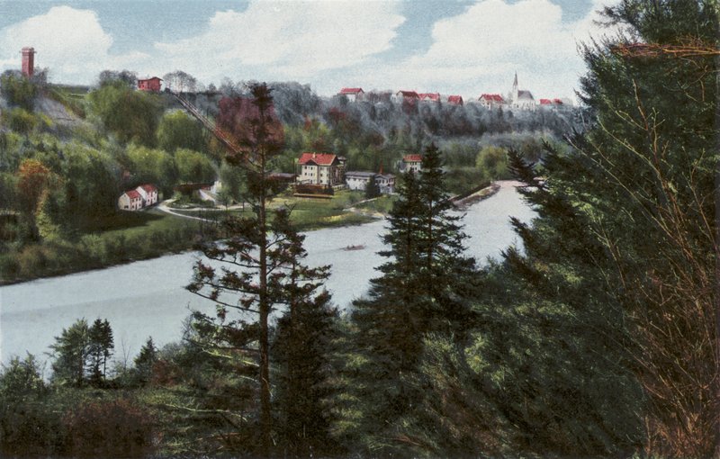 Isar-völgy Pullach közelében (fotó) alkotó: Photographer German