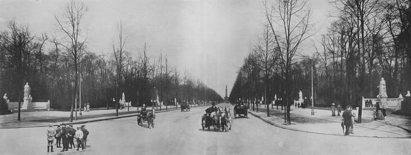 Panoráma a Victory Avenue-ra (f/w fotó) alkotó: Photographer German