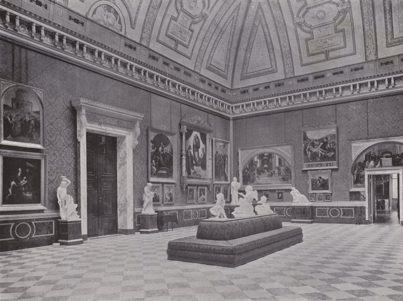 Potsdam, Orangerie, Raffaelsaal (f/w fotó) alkotó: Photographer German