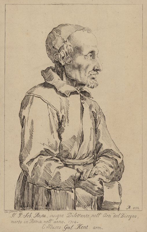 Sebastiano Resta, olasz rajzgyűjtő alkotó: Pier Leone Ghezzi