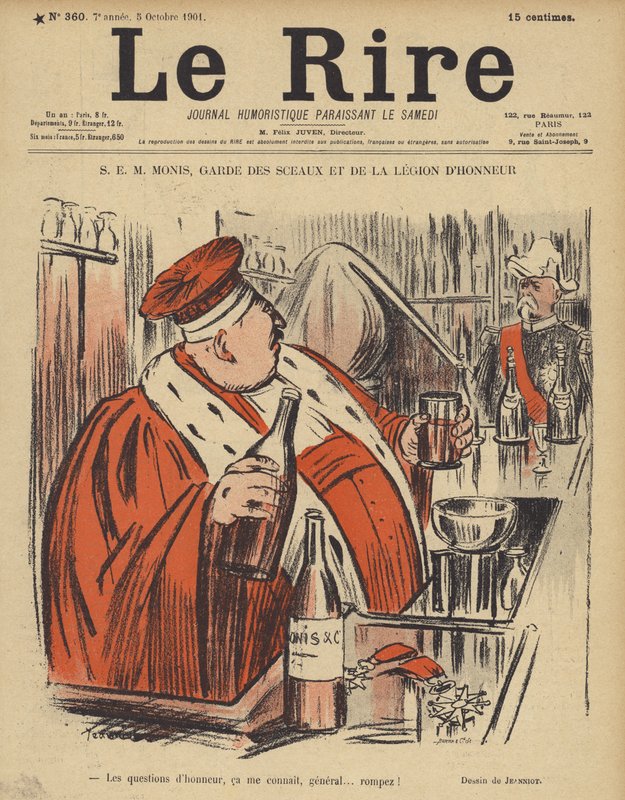 Illusztráció Le Rire alkotó: Pierre Georges Jeanniot