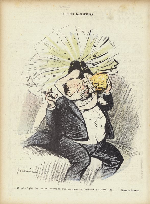 Illusztráció Le Rire alkotó: Pierre Georges Jeanniot