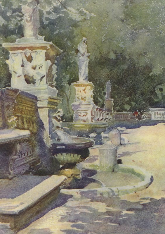 Villa Borghese, Róma alkotó: Pierre Vignal