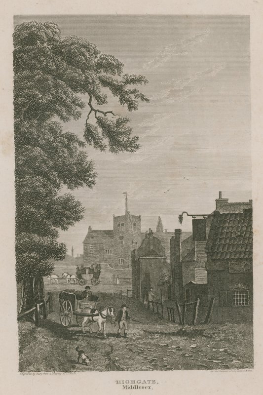 Highgate, Middlesex alkotó: Pieter Jansz. Quast