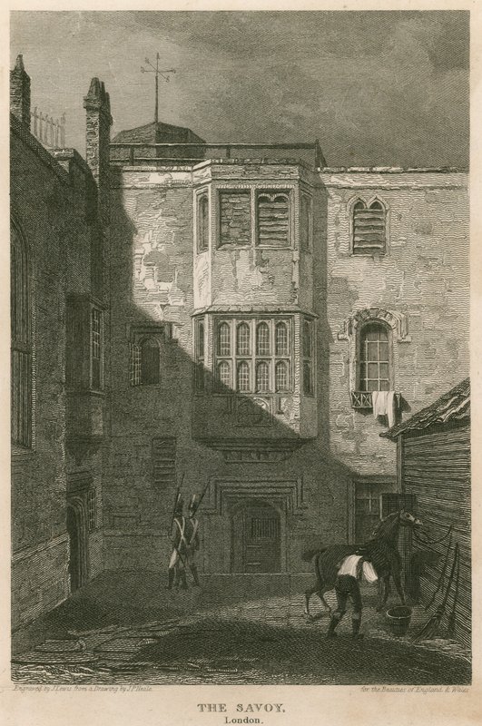 Savoy börtön, London alkotó: Pieter Jansz. Quast