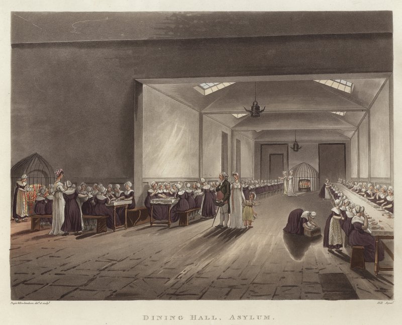 Étkező alkotó: Pugin and Rowlandson