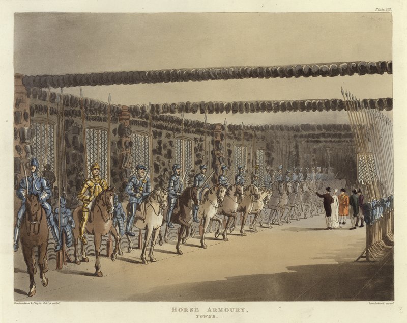 Lófegyvertár alkotó: Pugin and Rowlandson