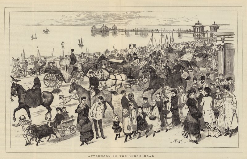 Délután a Király úton alkotó: Randolph Caldecott