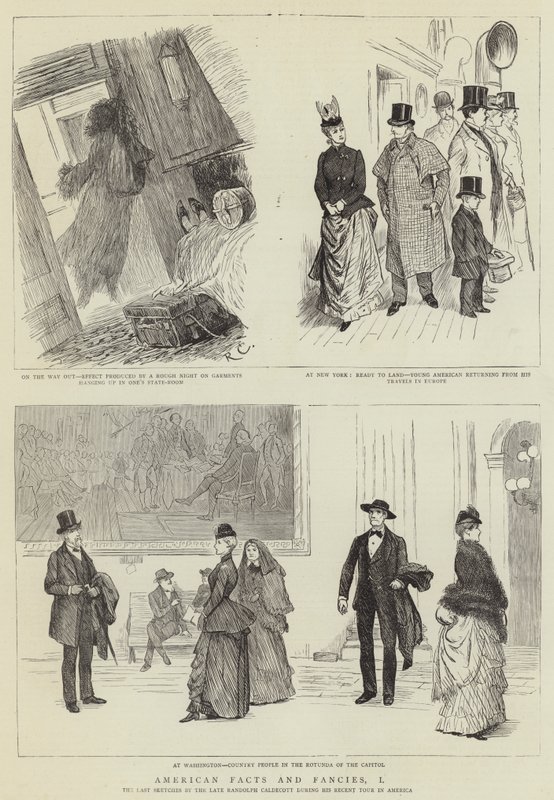 Amerikai tények és képzelgések, I alkotó: Randolph Caldecott