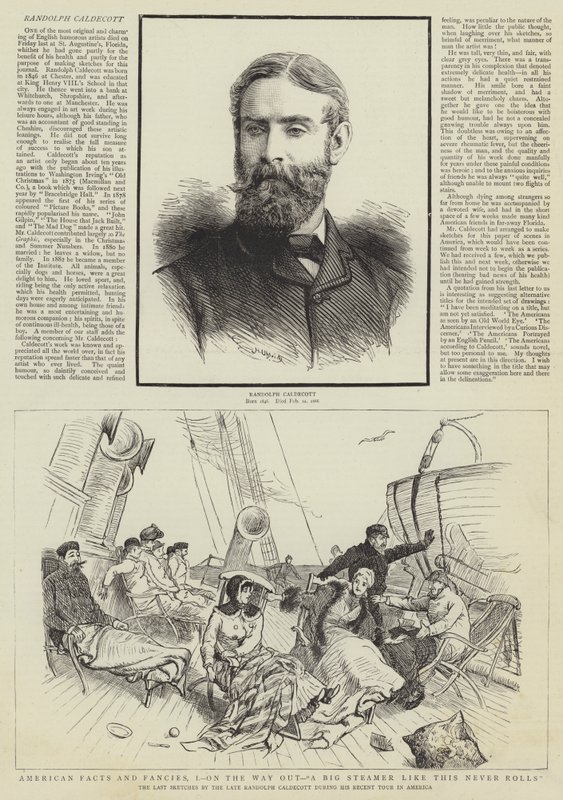 Amerikai tények és képzelgések, I alkotó: Randolph Caldecott