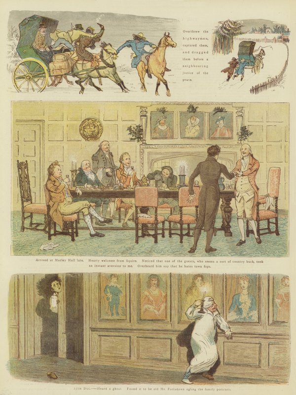 Carlyon úr karácsonya (chromolitho) alkotó: Randolph Caldecott