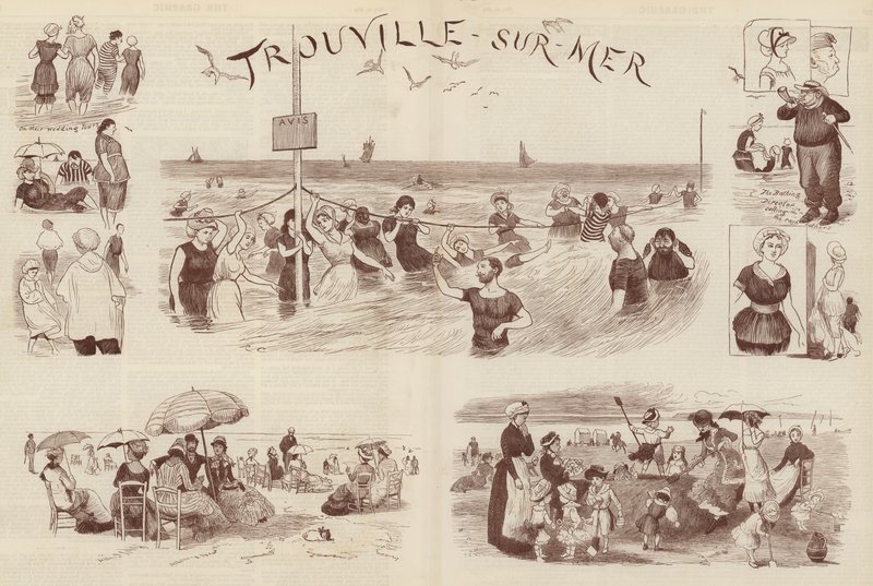 Vázlatok Trouville-ben alkotó: Randolph Caldecott