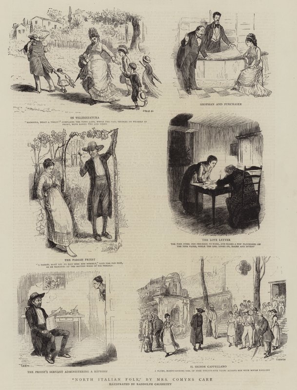 Észak-olasz népi alkotó: Randolph Caldecott